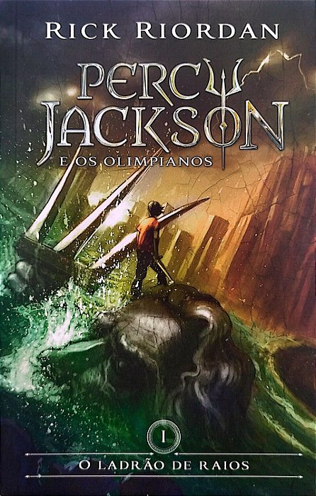 Livro o Ladrão de Raios - Percy Jackson e os Olimpianos 1 Autor Riordan, Rick (2019) [seminovo]