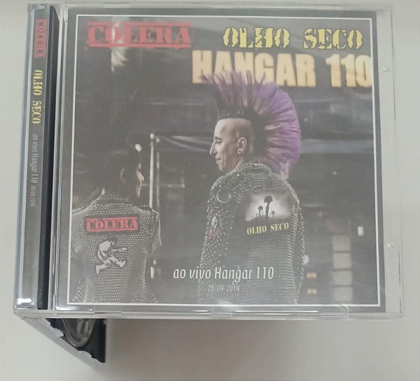 Cd ao Vivo Hangar 110 - Cólera e Olho Seco Interprete Cólera e Olho Seco (2014) [usado]