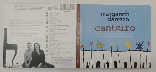 Cd Canteiro - Margareth Darezzo Interprete Margareth Darezzo (2007) [usado]