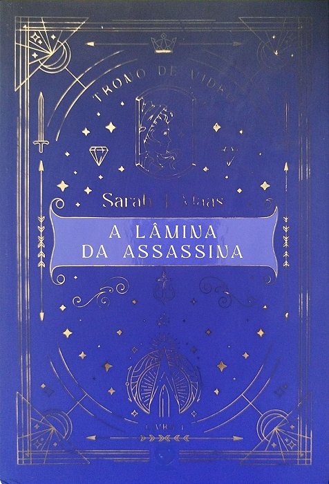 Livro a Lâmina da Assassina - Trono de Vidro Livro 1 Autor Maas, Sarah J. (2024) [seminovo]