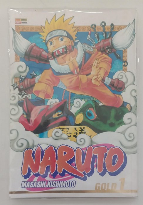 Gibi Naruto (gold) #1 Autor Masashi Kishimoto [seminovo]