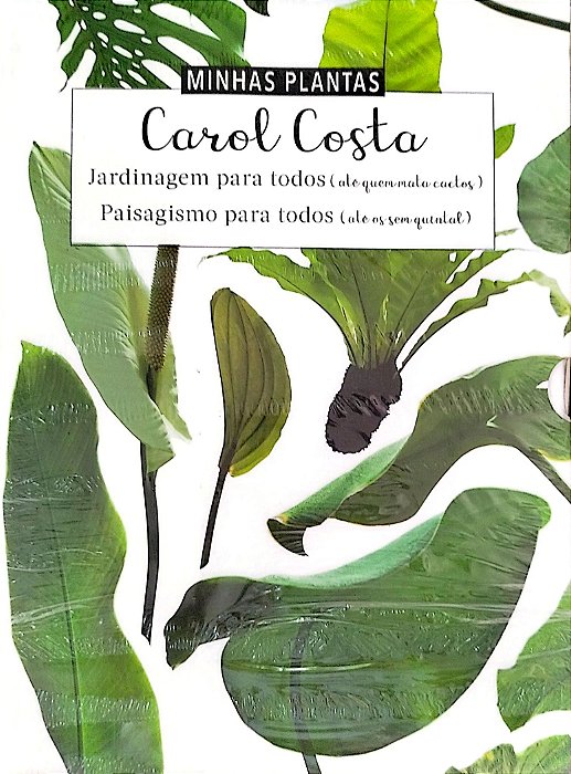 Livro Box Minhas Plantas - 2 Volumes Autor Costa, Carol (2021) [novo]