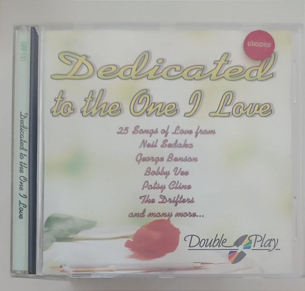 Cd Dedicated To The One I Love: 25 Songs Of Love Interprete Vários [usado]