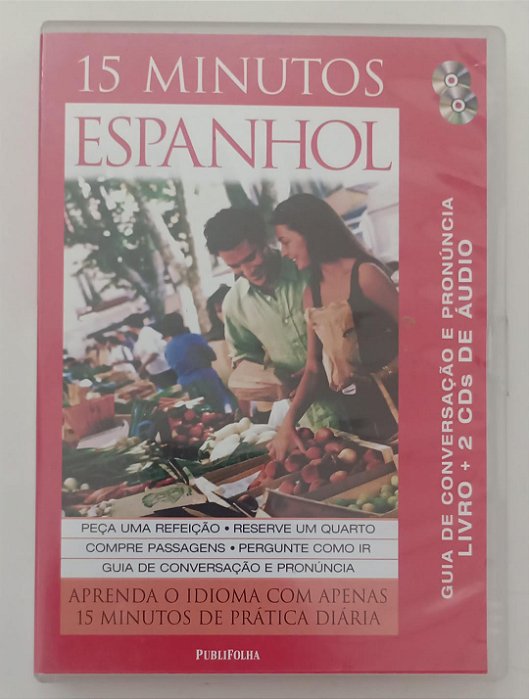 Cd 15 Minutos Espanhol [2 Cds] Interprete Vários (2005) [usado]