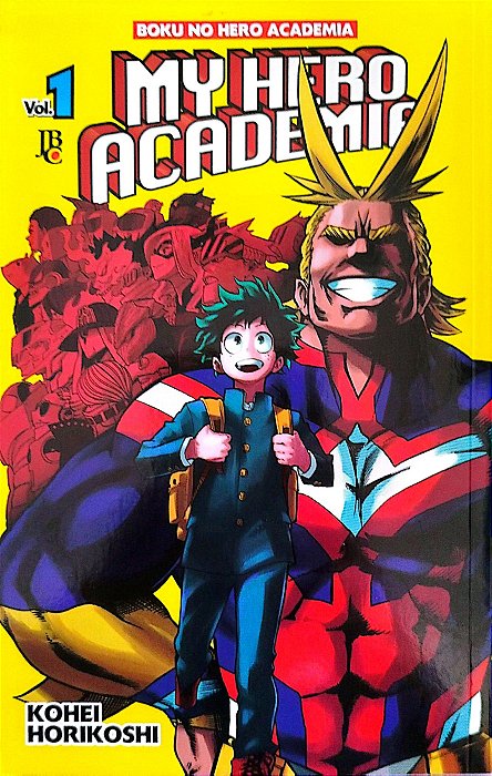 Gibi My Hero Academia #1 Autor (2016) [seminovo]