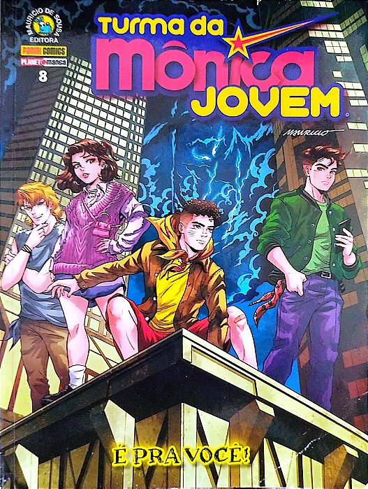 Gibi Turma da Mônica Jovem #8 Autor (2022) [seminovo]