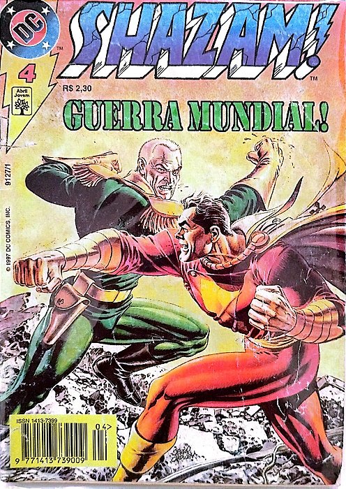 Gibi Shazam! #4 - Formatinho Autor (1997) [usado]