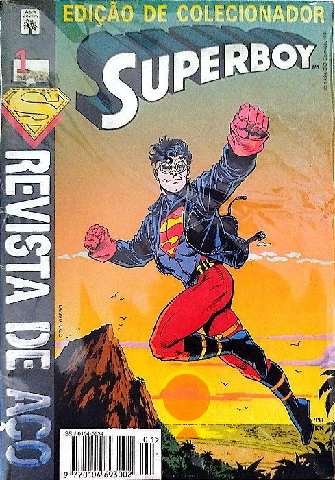 Gibi Superboy #1 - Formatinho Autor (1994) [usado]