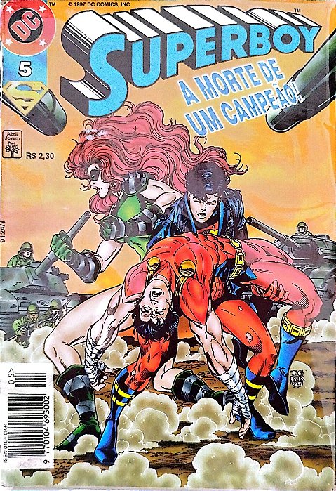 Gibi Superboy #5 - Formatinho Autor (1997) [usado]