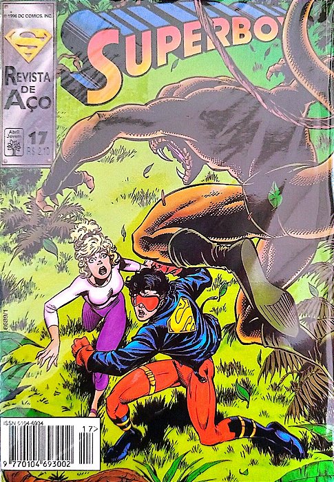 Gibi Superboy #17 - Formatinho Autor (1996) [usado]