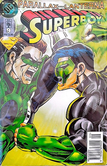 Gibi Superboy #9 - Formatinho Autor (1997) [usado]