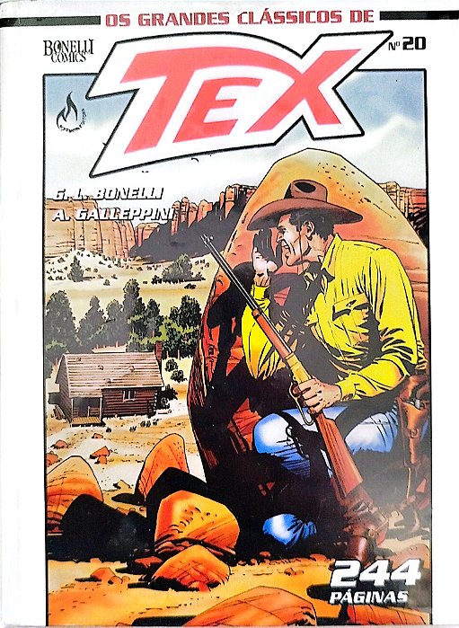 Gibi os Grandes Clássicos de Tex #20 Autor (2009) [seminovo]