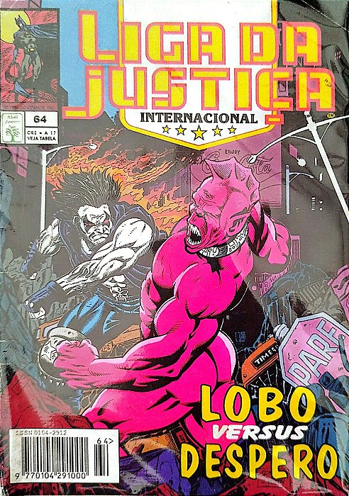 Gibi Liga da Justiça #64 - Formatinho Autor (1994) [usado]