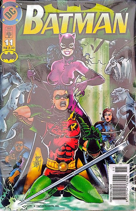 Gibi Batman #11 - Formatinho Autor (1997) [usado]