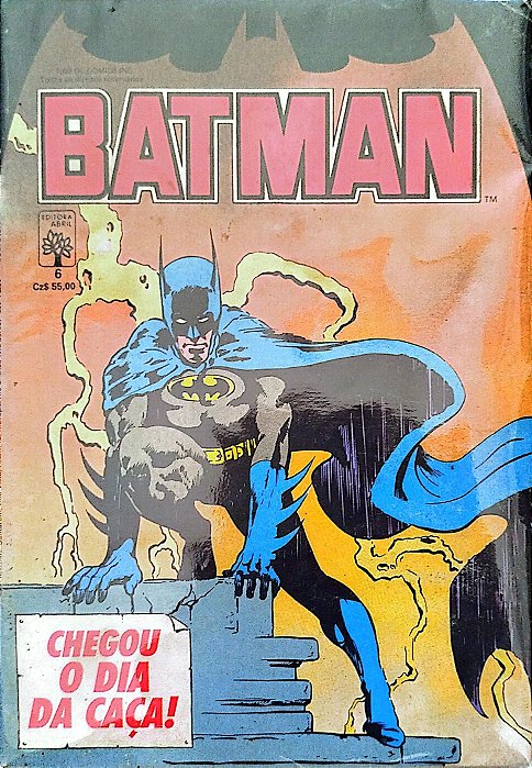 Gibi Batman #6 - Formatinho Autor (1988) [usado]