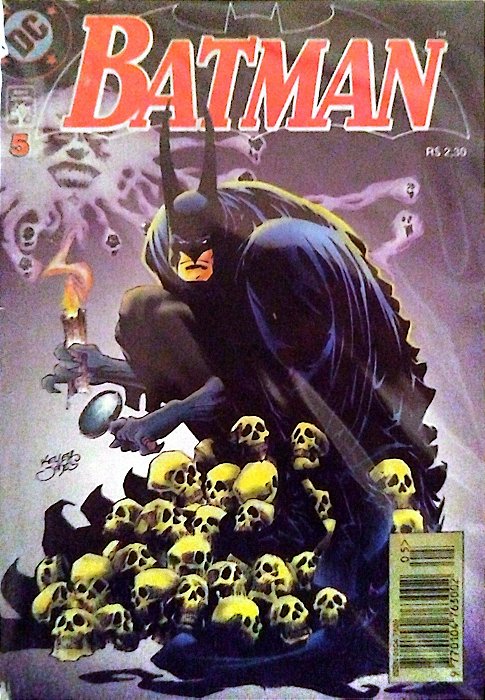Gibi Batman #5 - Formatinho Autor (1997) [usado]