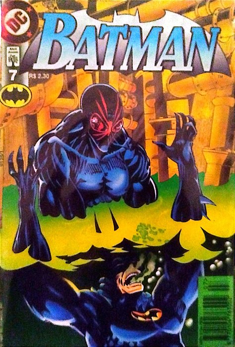 Gibi Batman #7 - Formatinho Autor (1997) [usado]