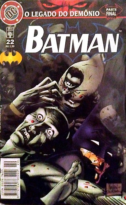 Gibi Batman #22 - Formatinho Autor (1998) [usado]