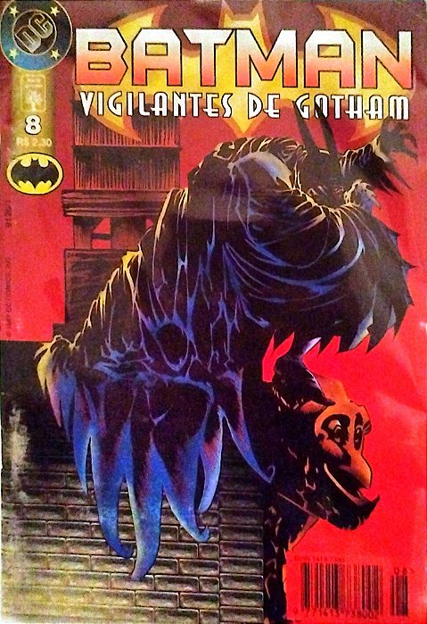 Gibi Batman - Vigilantes de Gotham #8 - Formatinho Autor (1997) [usado]