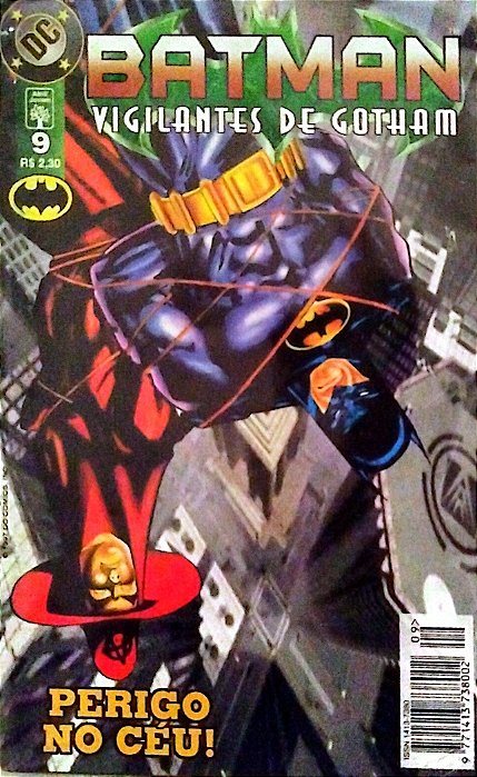 Gibi Batman - Vigilantes de Gotham #9 - Formatinho Autor (1997) [usado]