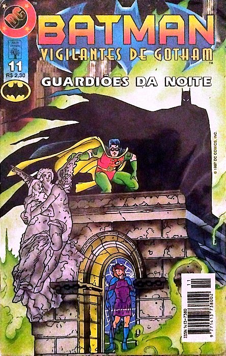 Gibi Batman - Vigilantes de Gotham #11 - Formatinho Autor (1997) [usado]