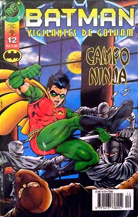 Gibi Batman - Vigilantes de Gotham #12 - Formatinho Autor (1997) [usado]