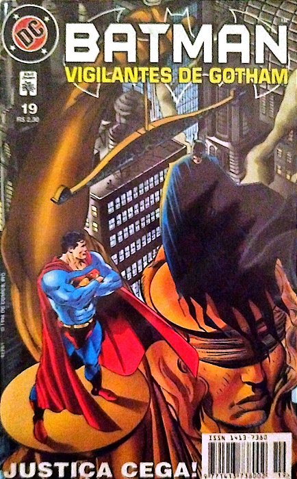 Gibi Batman - Vigilantes de Gotham #19 - Formatinho Autor (1998) [usado]