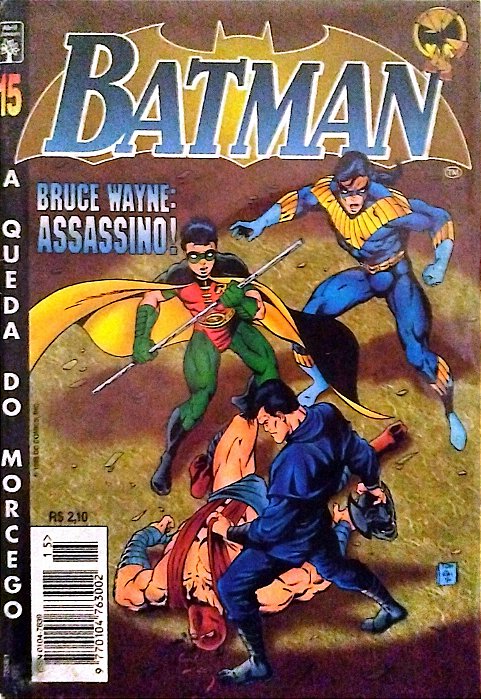 Gibi Batman #15- Formatinho Autor (1996) [usado]