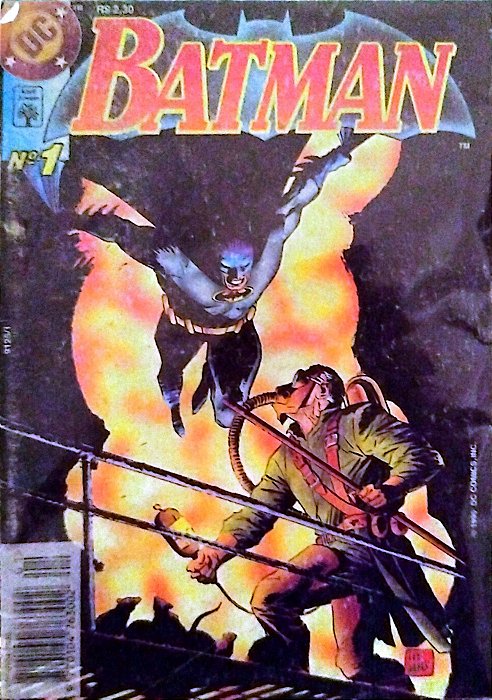 Gibi Batman #1 - Formatinho Autor (1996) [usado]