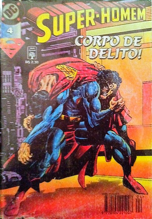 Gibi Super-homem #4 - Formatinho Autor (1997) [usado]