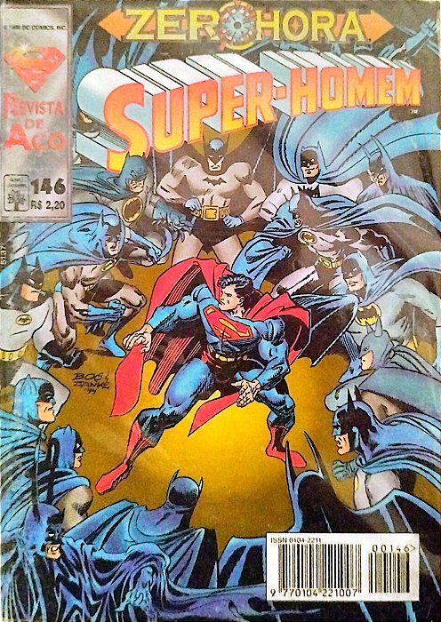 Gibi Super-homem #146 - Formatinho Autor (1996) [usado]