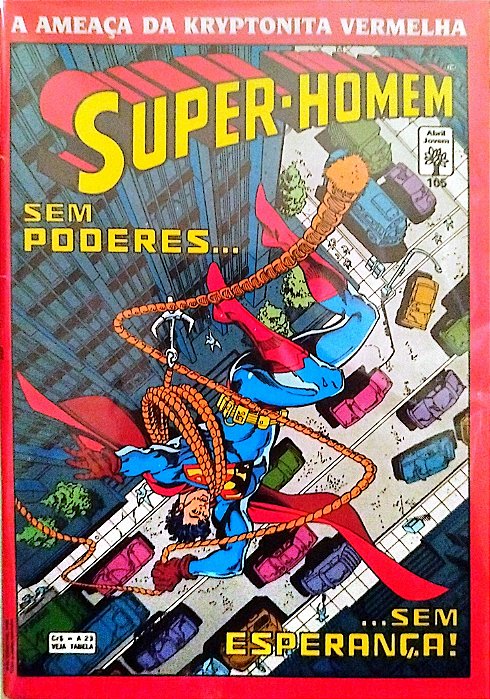 Gibi Super-homem #105 - Formatinho Autor (1996) [usado]