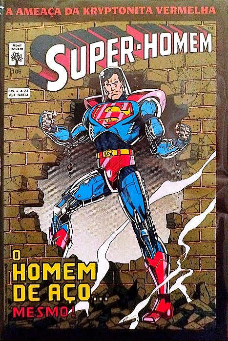 Gibi Super-homem #106 - Formatinho Autor (1993) [usado]