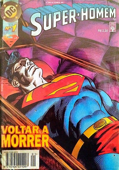 Gibi Super-homem #1 - Formatinho Autor (1996) [usado]