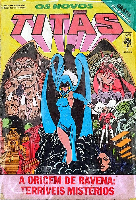 Gibi os Novos Titãs #2 - Formatinho Autor (1986) [usado]