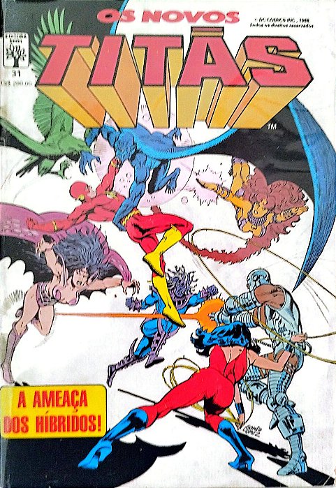 Gibi os Novos Titãs #31 - Formatinho Autor (1988) [usado]