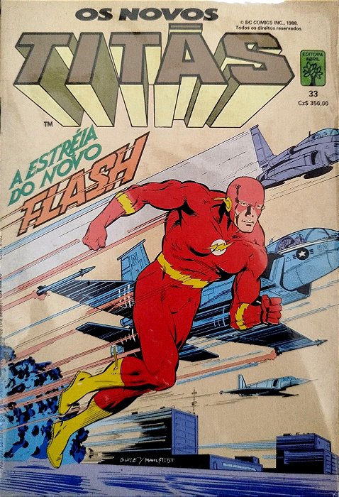 Gibi os Novos Titãs #33 - Formatinho Autor (1988) [usado]