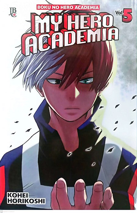 Gibi My Hero Academia #5 Autor Kohei Horikoshi (2017) [seminovo]