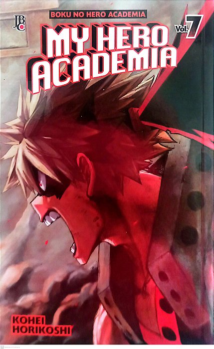 Gibi My Hero Academia #7 Autor Kohei Horikoshi (2017) [seminovo]