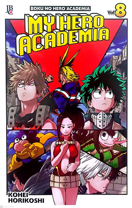 Gibi My Hero Academia #8 Autor Kohei Horikoshi (2018) [usado]
