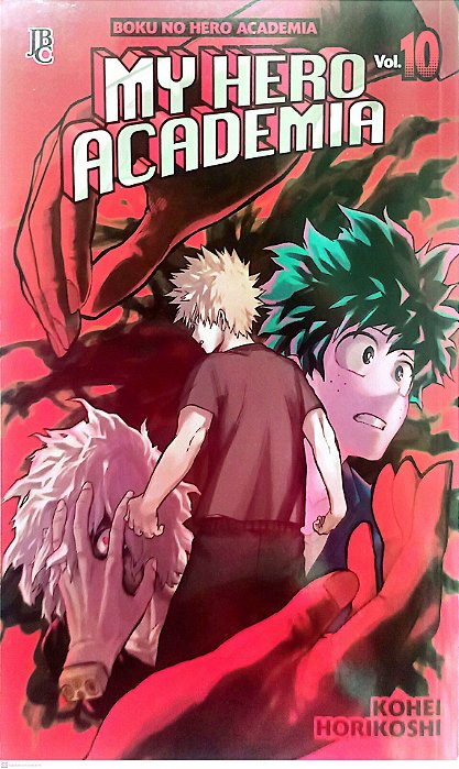 Gibi My Hero Academia #10 Autor Kohei Horikoshi (2018) [usado]