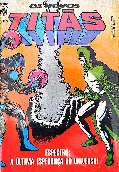 Gibi os Novos Titãs #15 - Formatinho Autor (1987) [usado]