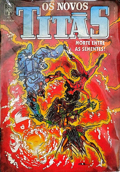 Gibi os Novos Titãs #47 - Formatinho Autor (1990) [usado]