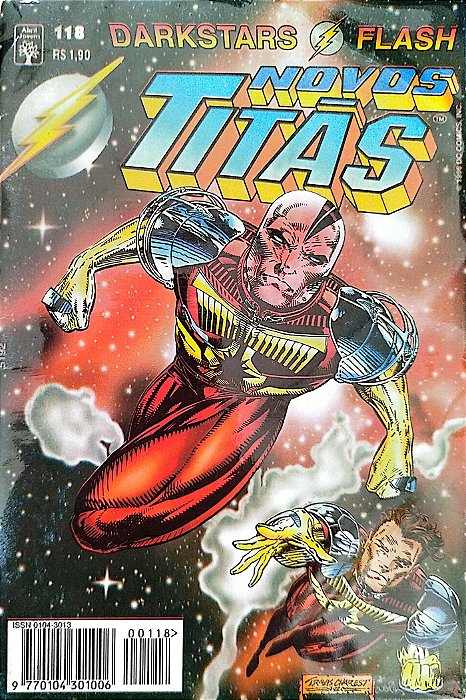 Gibi Novos Titãs #118 - Formatinho Autor (1996) [usado]