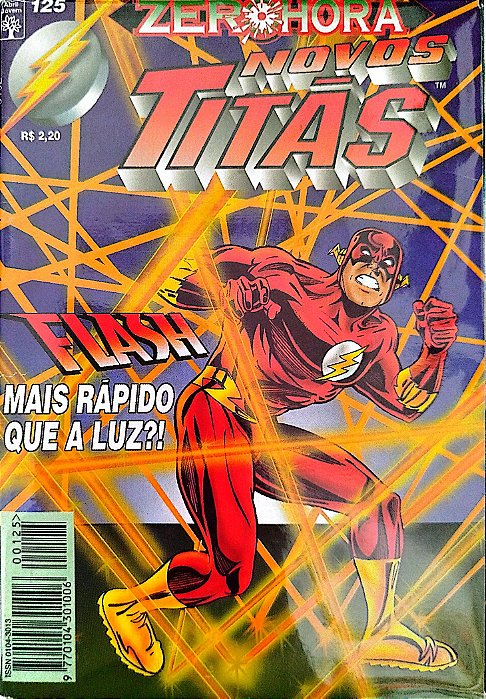 Gibi Novos Titãs #125 - Formatinho Autor (1996) [usado]