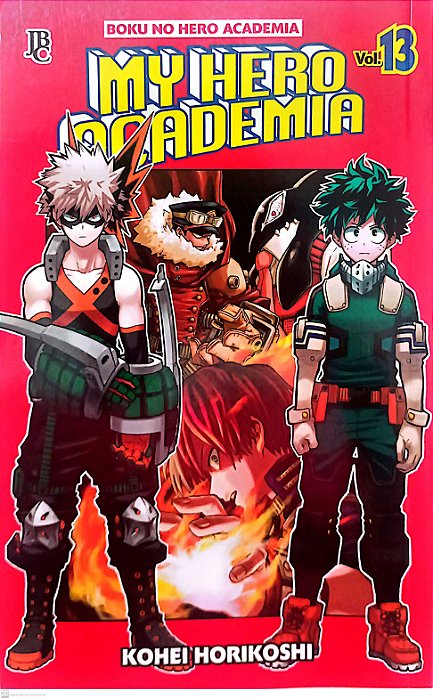 Gibi My Hero Academia #13 Autor Kohei Horikoshi (2018) [usado]