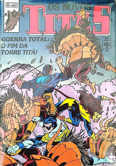 Gibi os Novos Titãs #83 - Formatinho Autor (1993) [usado]