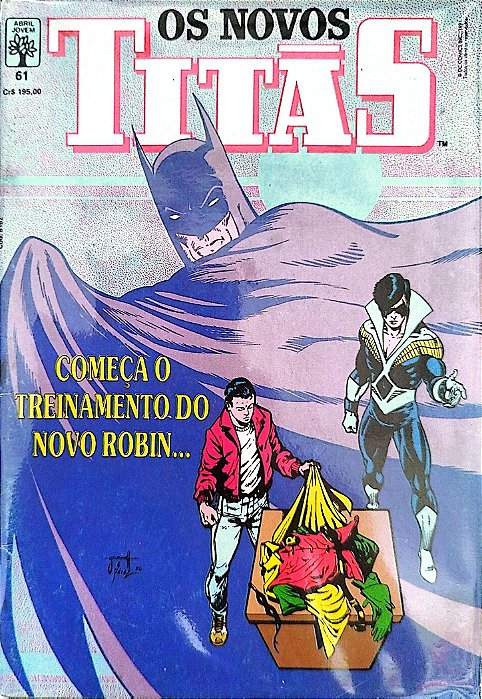 Gibi os Novos Titãs #61 - Formatinho Autor (1991) [usado]