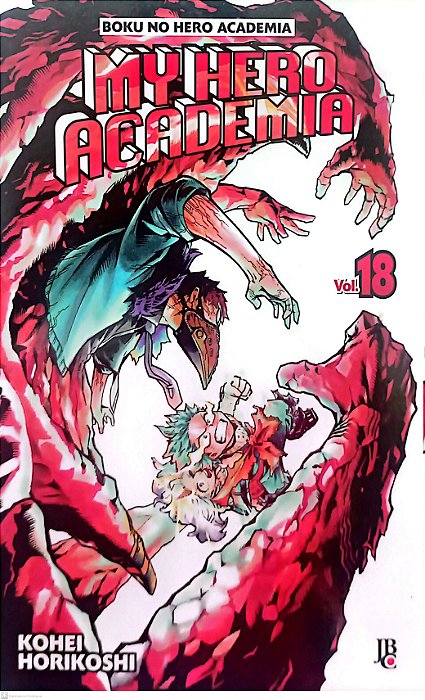 Gibi My Hero Academia #18 Autor Kohei Horikoshi (2019) [usado]
