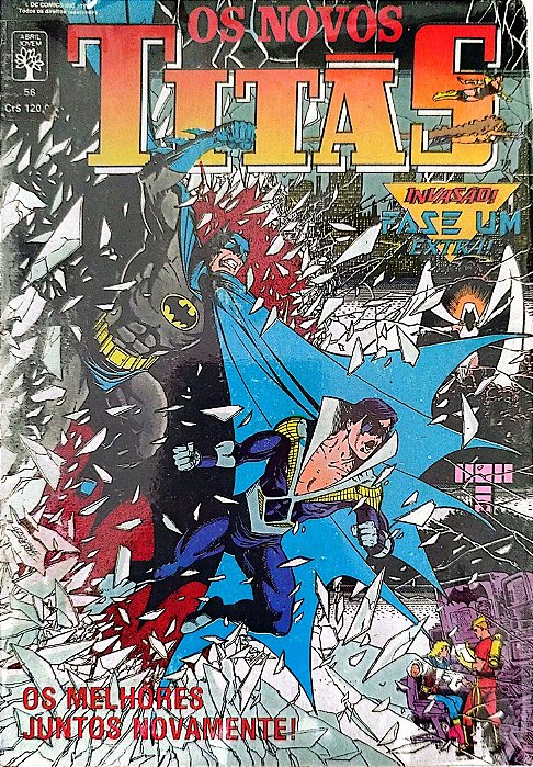 Gibi os Novos Titãs #56 - Formatinho Autor (1990) [usado]